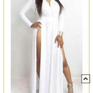 High Split Maxi Dress