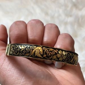 SOLD Beautiful gold bangle from Toledo Spain