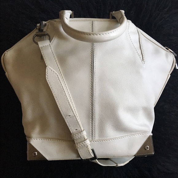 *SOLD*Alexander Wang Emile Tote in White!!!!
