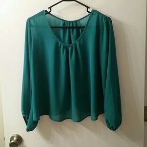 Chiffon Long Sleep Top