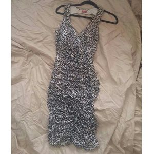 Leopard print dress
