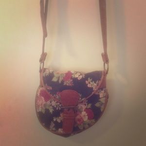 Floral cross body bag