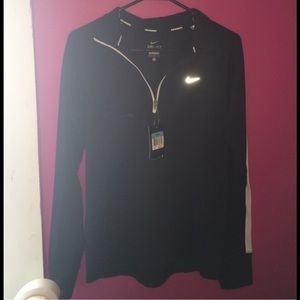Nike black long sleeved running gear