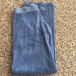 Terry cloth track pants