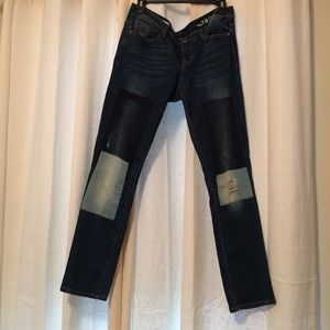 Gap Patchwork Denim Jeans