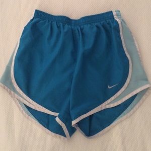Blue nike shorts size XS