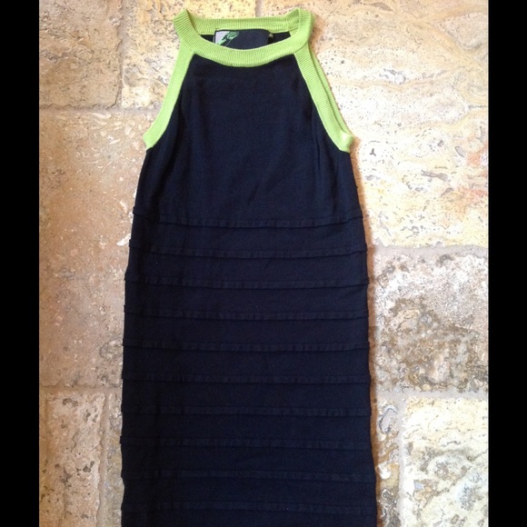 Twelve by twelve Los Angeles bodycon black dress