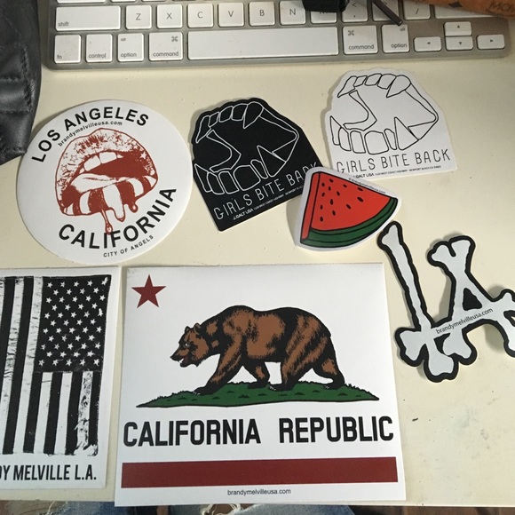 brandy melville stickers