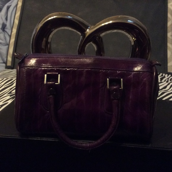 Vintage Purple Eel Skin
