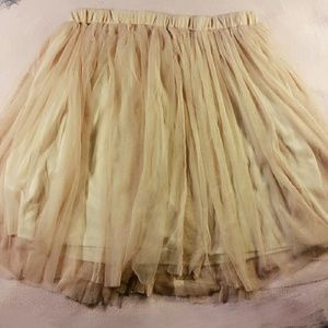 Pink Tulle Skirt