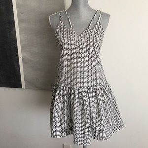 Black and white adorable dress
