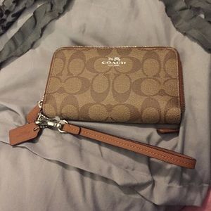 New Coach Wristlet