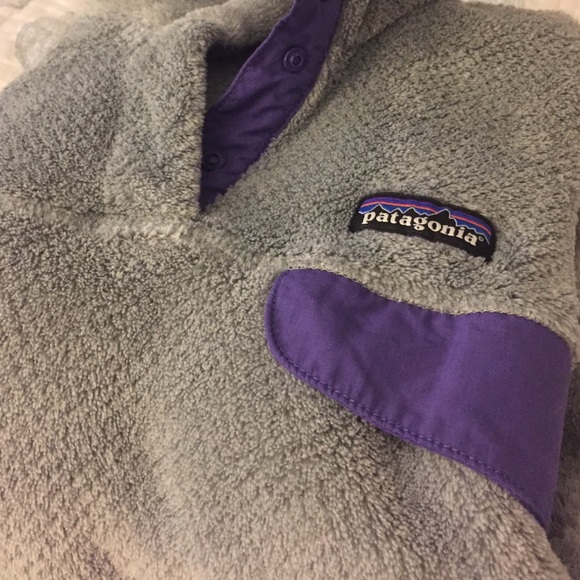 W's Re-Tool Snap-T Pullover | Grey with Purple Hem