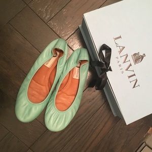 Lanvin leather flats