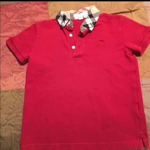 Kids Burberry polo