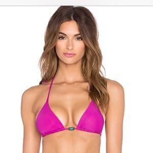 NWT Sofia by Vix triangle jewel tone gem bikini