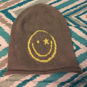 Gray sock hat