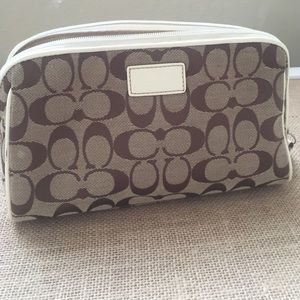 *SOLD*Coach cosmetic bag