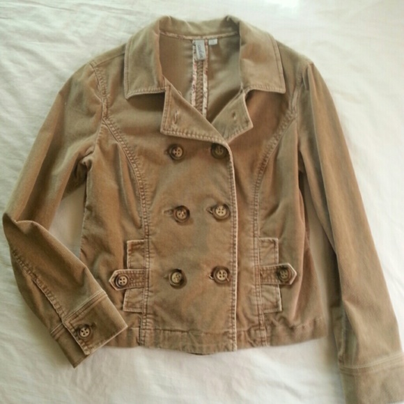 Caslon Jackets & Blazers - Nordstrom Corduroy Pea Coat NWOT