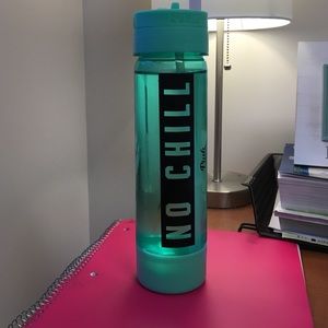 PINK water bottle "No Chill"