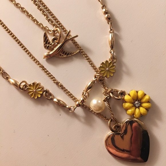 Dove & Daisy Layered Necklace