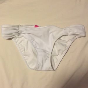 True white Victoria's Secret bikini bottoms