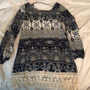 Hippie inspired open back dress GONE AFTER TODAY❗️