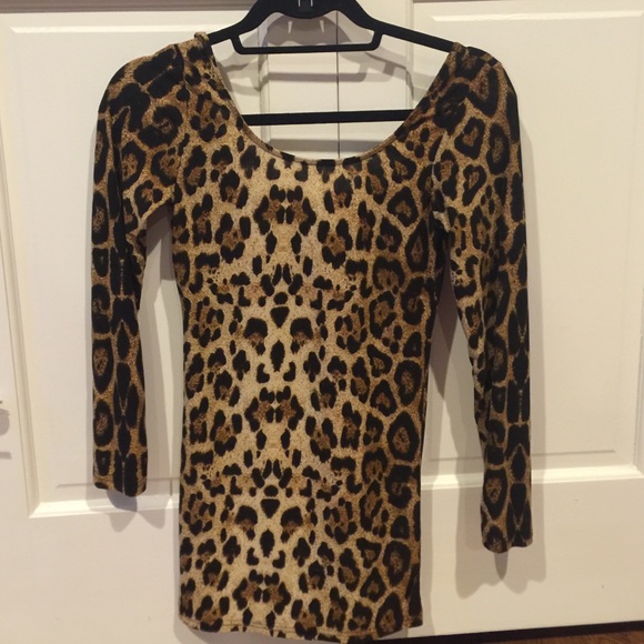 Cheetah dress/ shirt
