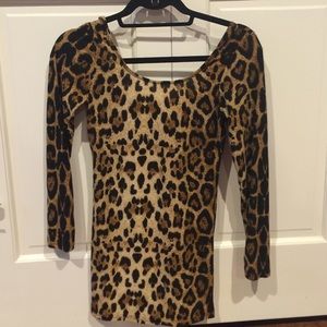 Cheetah dress/ shirt