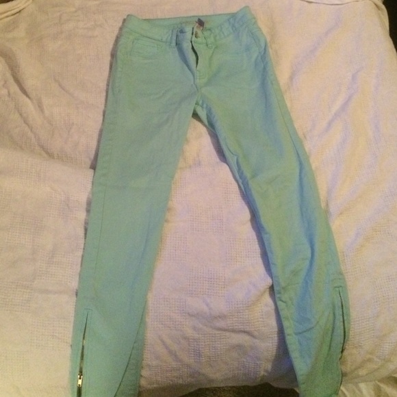 Turquoise jeans - Picture 4 of 8