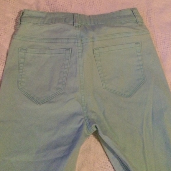 Turquoise jeans - Picture 6 of 8