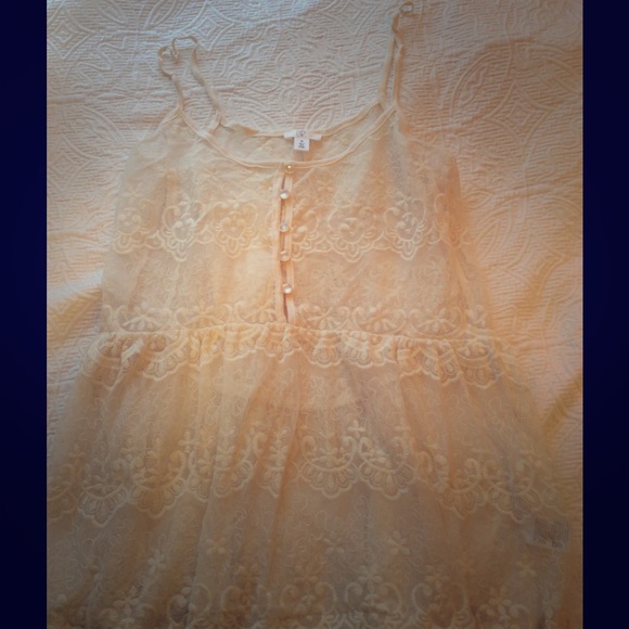 Lace tank
