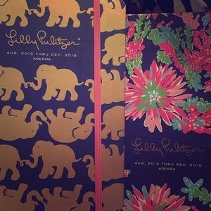 Lilly planners (description!)
