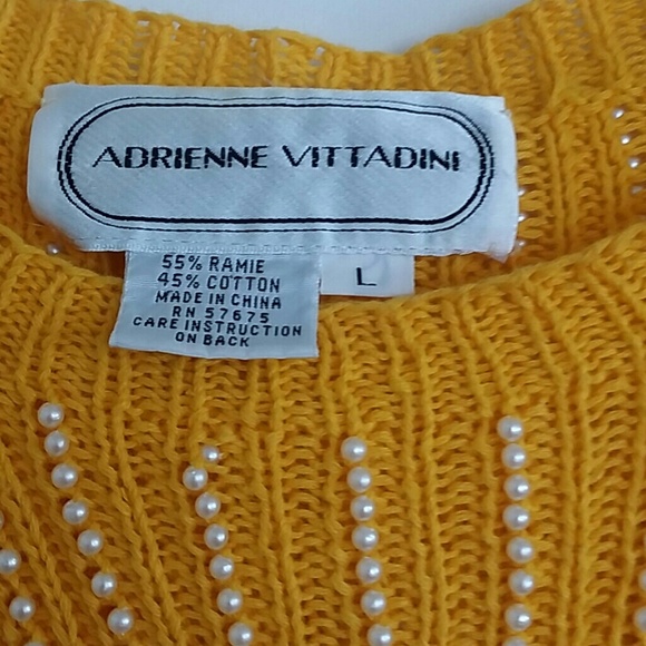 SOLDBeautiful Bright orange pearl dress sz.L - Picture 3 of 4