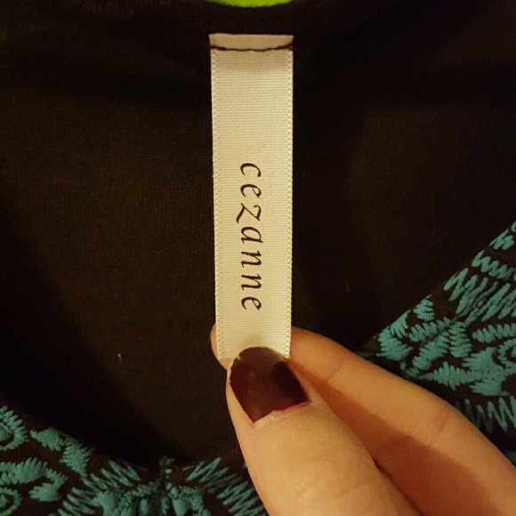 Brown and Blue Boho Dress - Picture 4 of 4