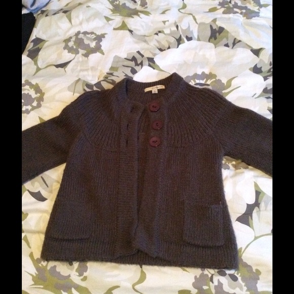 Brown knit sweater
