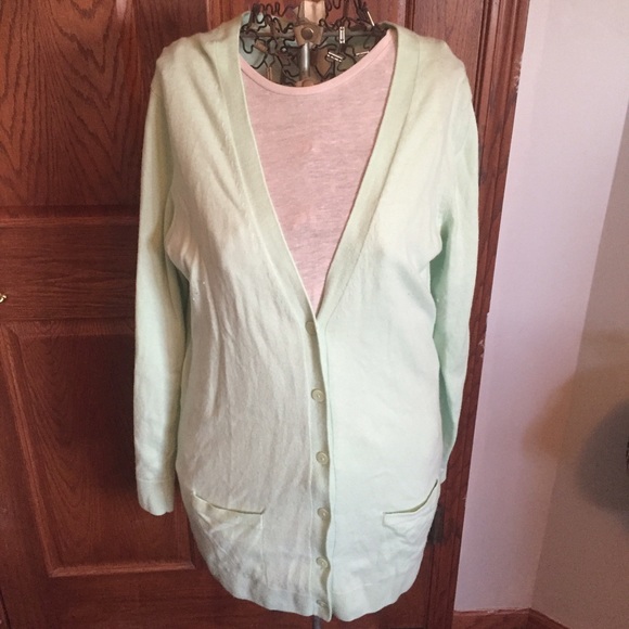 Gap Mint Cardigan