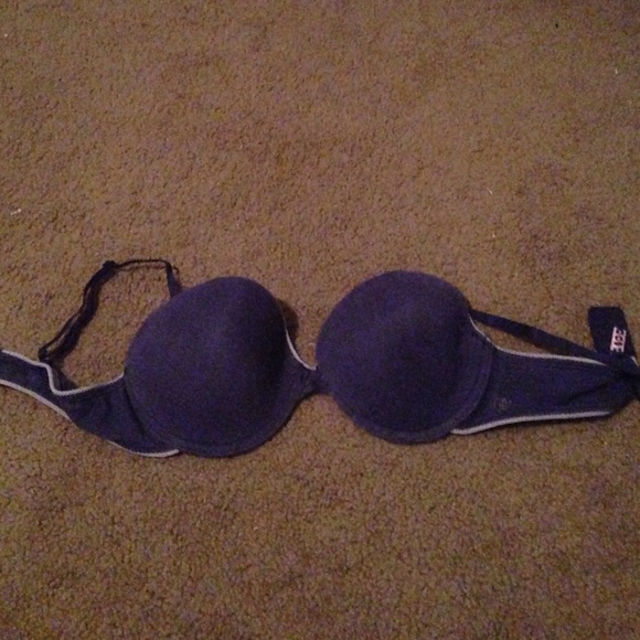 Navy blue bra