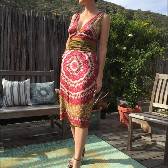Nicole Miller silk dress