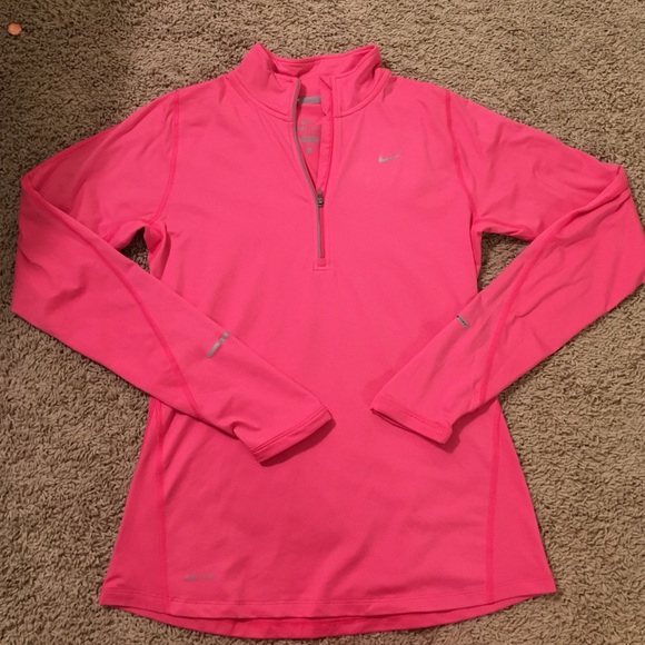 Nike Jackets & Blazers - Nike light pink 1/4 zip pull over. Small