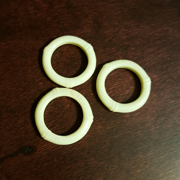 Three white rings