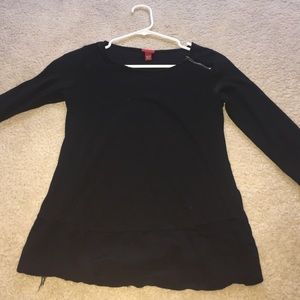 Black long sleeve shirt