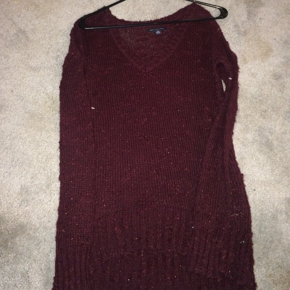 Thick auburn sweater