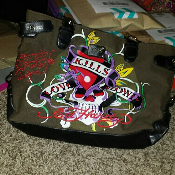 Beautiful Ed hardy bag