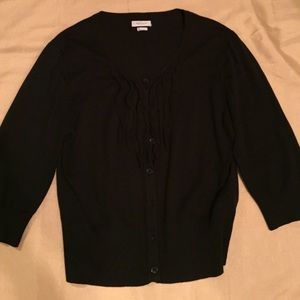 🚫SOLD🚫Ruffle Front Cardigan