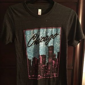 American apparel Chicago tee