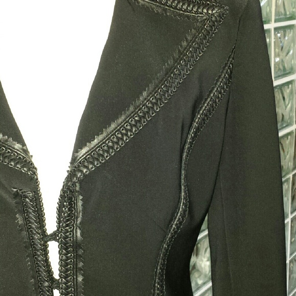 *WKND SALE* Cache Black Blazer - Picture 2 of 4