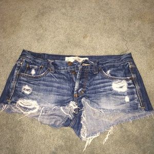 Jean shorts