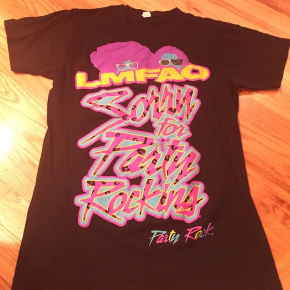 LMFAO tour shirt