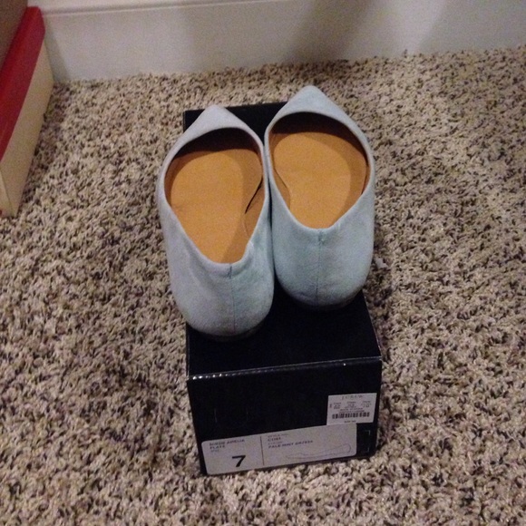 J crew pale mint flats - Picture 3 of 4